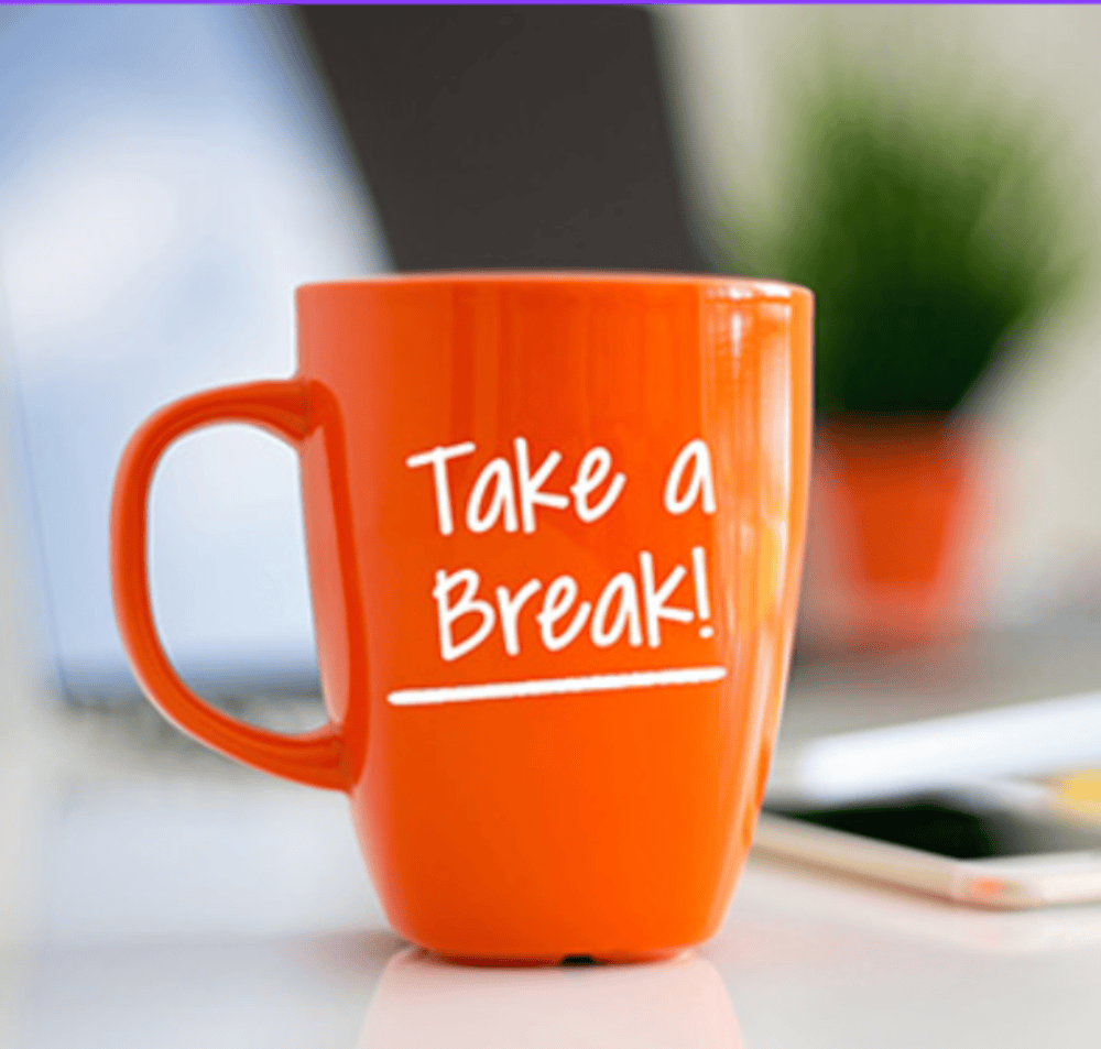 Schedule Regular Breaks to Recharge